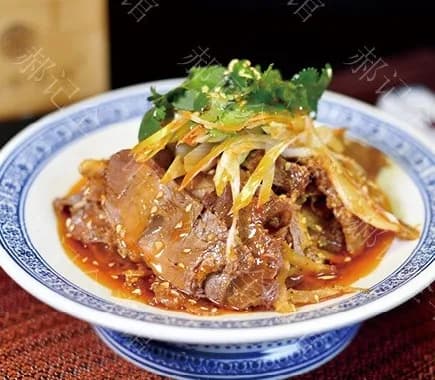 Beef and OX Tripe in Chili Sauce