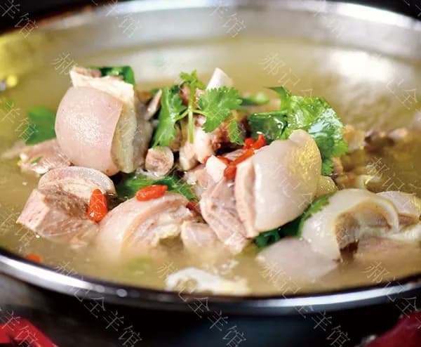Mutton with Skin Hot Pot
