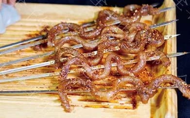 Roast Ovine Genital Skewers (6 pcs)