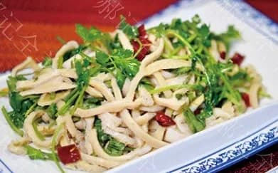 Stir-Fried Ovine Trips with Cilantro