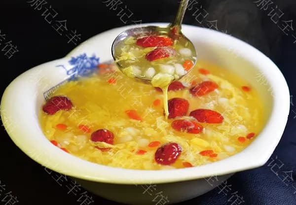 Boiled Rice Balls in Rice Wine